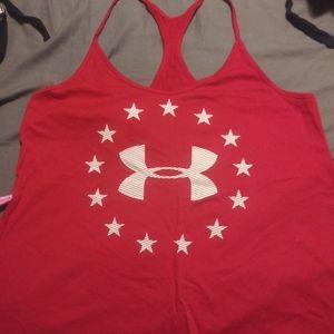 Undet armour red tank